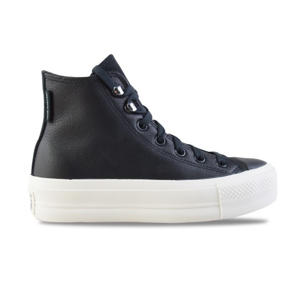 Converse Chuck Taylor All Star Lift Platform Water Repelent Γυναικειο Παπουτσι Μαυρο