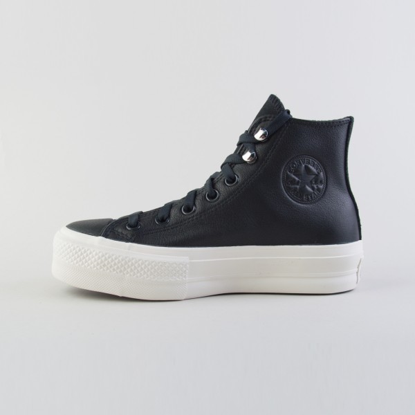 Converse Chuck Taylor All Star Lift Platform Water Repelent Γυναικειο Παπουτσι Μαυρο