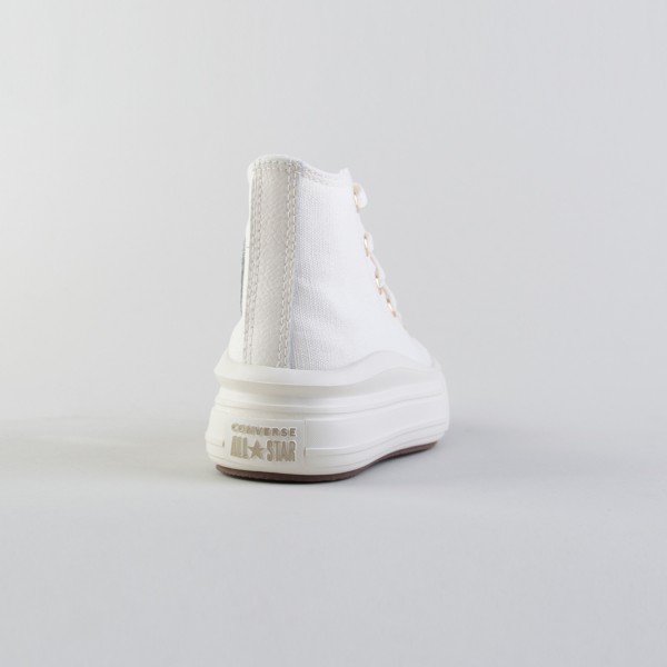 Converse Chuck Taylor All Star Move Tonal Canvas Γυναικειο Παπουτσι Ιβουαρ - Χρυσο