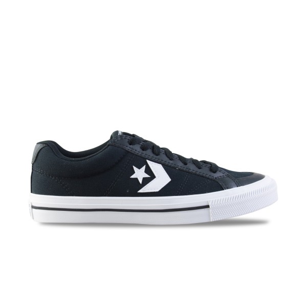 Converse Sport Casual Low Sneaker Unisex Παπουτσι Μαυρο - Λευκο