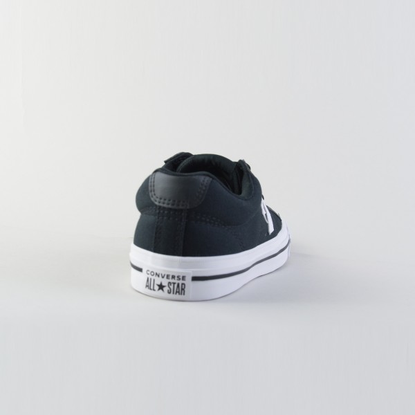 Converse Sport Casual Low Sneaker Unisex Παπουτσι Μαυρο - Λευκο