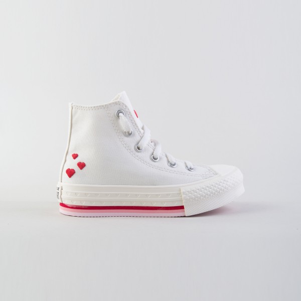 Converse Chuck Taylor All Star Eva Lift Valentines Day Παιδικο Παπουτσι Εκρου