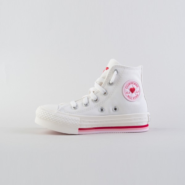 Converse Chuck Taylor All Star Eva Lift Valentines Day Παιδικο Παπουτσι Εκρου