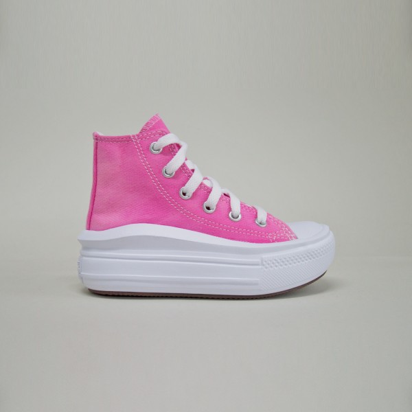 Converse Chuck Taylor All Star Move Platform Color Splash Παιδικο Παπουτσι Φουξ