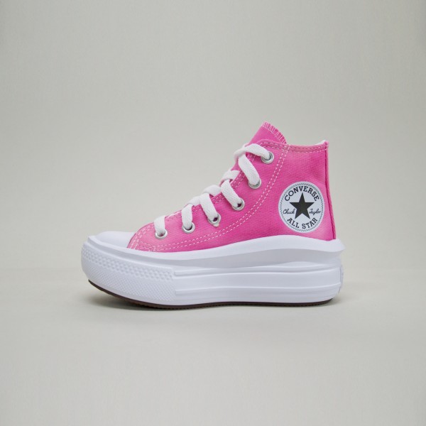 Converse Chuck Taylor All Star Move Platform Color Splash Παιδικο Παπουτσι Φουξ