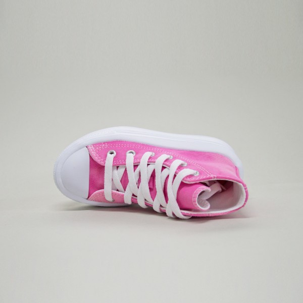 Converse Chuck Taylor All Star Move Platform Color Splash Παιδικο Παπουτσι Φουξ