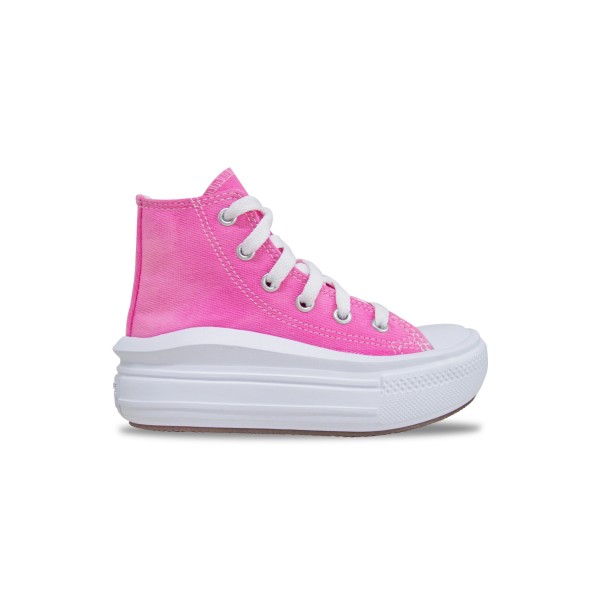 Converse Chuck Taylor All Star Move Platform Color Splash Παιδικο Παπουτσι Φουξ