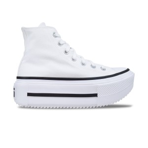 Converse Chuck Taylor All Star Lift Double Stack Γυναικειο Παπουτσι Λευκο
