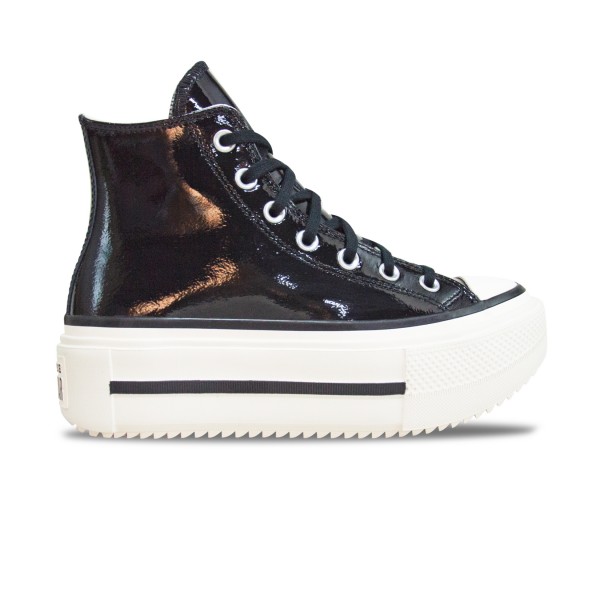 Converse All Star Lift Double Stack Platform Γυναικειο Παπουτσι Μαυρο