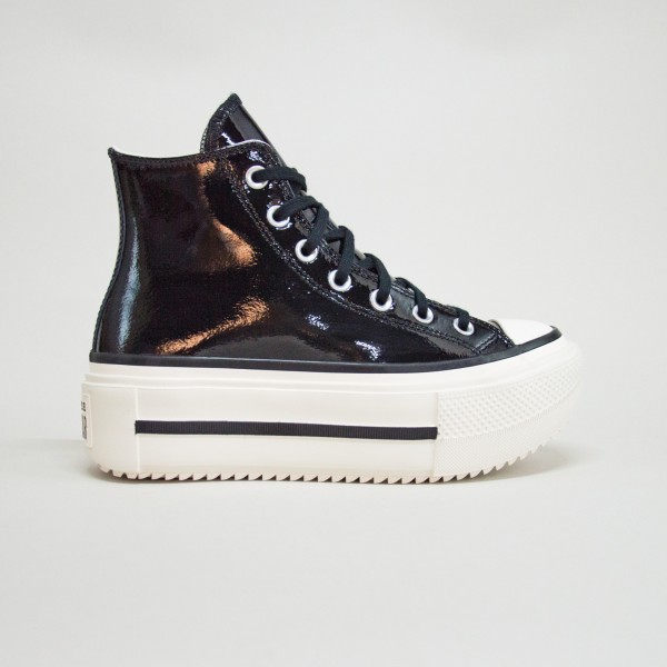 Converse All Star Lift Double Stack Platform Γυναικειο Παπουτσι Μαυρο