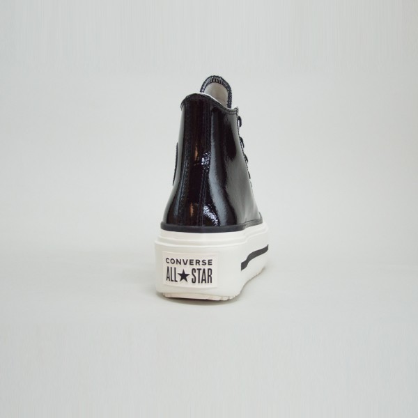 Converse All Star Lift Double Stack Platform Γυναικειο Παπουτσι Μαυρο