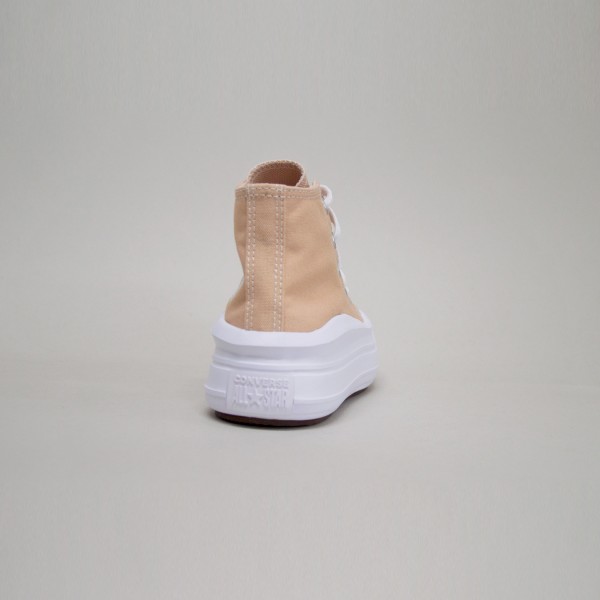 Converse Chuck Taylor All Star Move Platform Canvas Παιδικο Παπουτσι Ωχρα