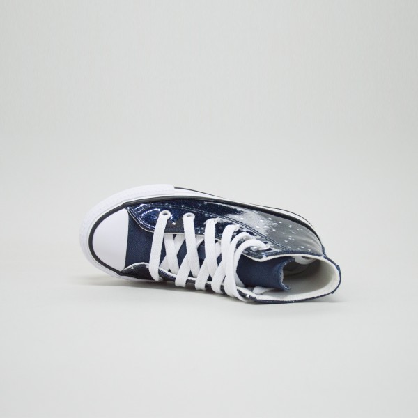 Converse All Star Eva Lift Glitter Platform Παιδικο Παπουτσι Μπλε