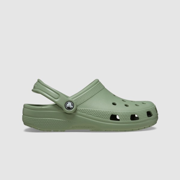 Crocs Classic Clog Design Strap Unisex Σαμπο Πρασινο