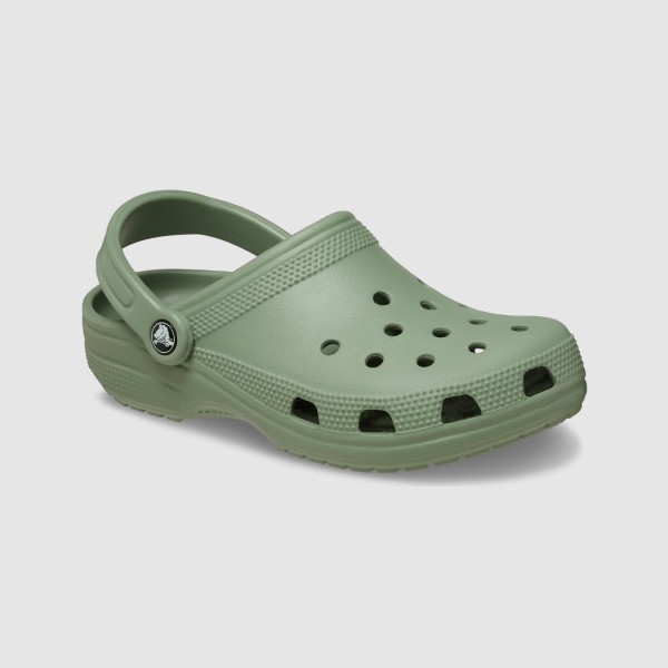 Crocs Classic Clog Design Strap Unisex Σαμπο Πρασινο