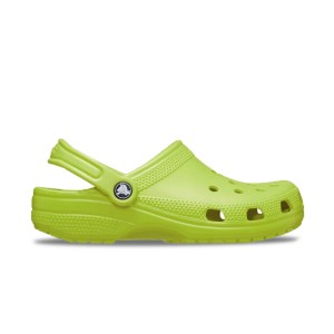 Crocs Classic Clog Design Strap Unisex Σαμπο Λαχανι