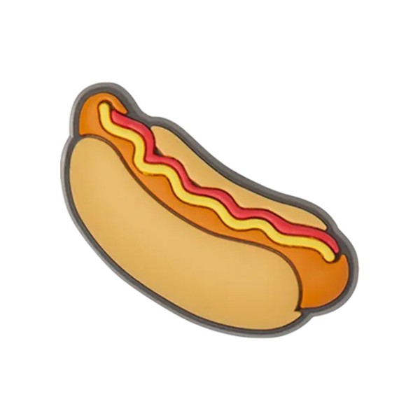 Crocs X Jibbitz Charms Hot Dog Pin Διακοσμητικη Καρφιτσα Πολυχρωμη