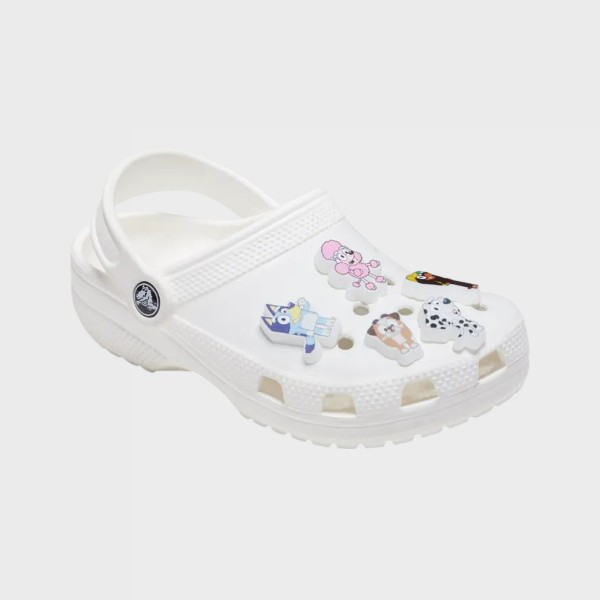 Crocs X Jibbitz Charms 5 Τεμ Bluey Pins Διακοσμητικες Καρφιτσες Πολυχρωμες