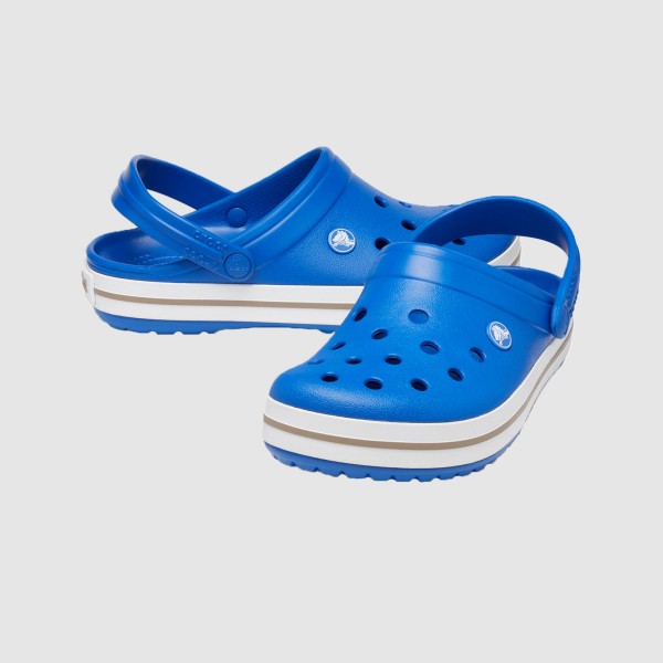 Crocs Crocband Relaxed Fit Clog Unisex Σαμπο Μπλε Ηλεκτρικ