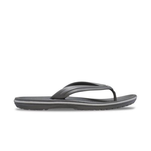 Crocs Crocband Flip Flop Sporty Look Unisex Παντοφλα Ανθρακι - Γκρι