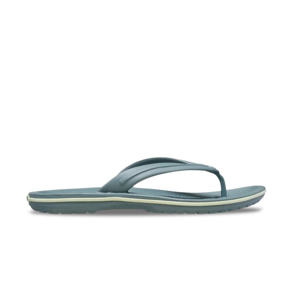 Crocs Crocband Flip Flop Sporty Look Unisex Παντοφλα Πρασινο - Μπεζ