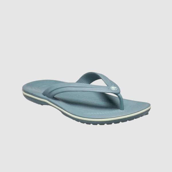 Crocs Crocband Flip Flop Sporty Look Unisex Παντοφλα Πρασινο - Μπεζ