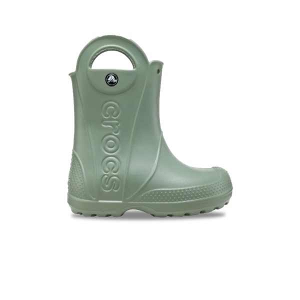 Crocs Handle It Rain Comfort Παιδικη Γαλοτσα Λαδι