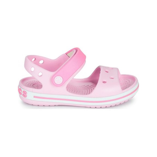 Crocs Crocband Sandal Παιδικο Πεδιλο Ροζ