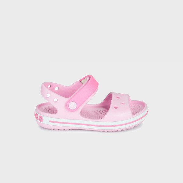 Crocs Crocband Sandal Παιδικο Πεδιλο Ροζ