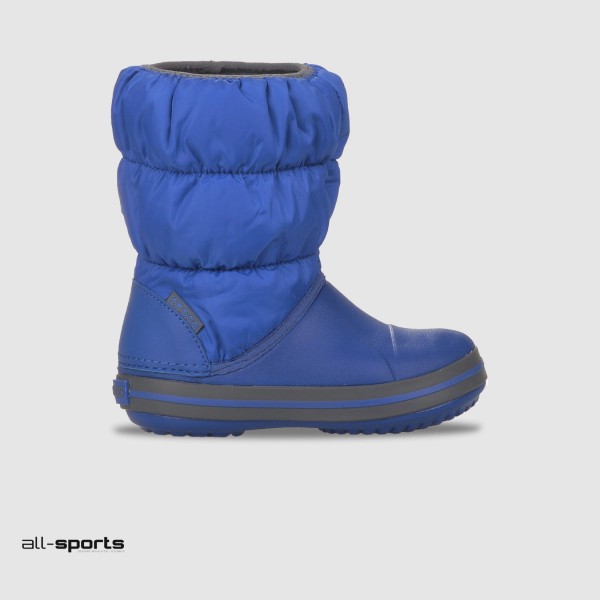 Crocs Winter Puff Boot Παιδικη Γαλοτσα Μπλε
