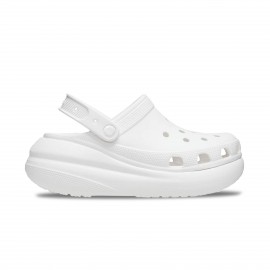 Crocs Crush Clog Platform Unisex Σαμπο Λευκο