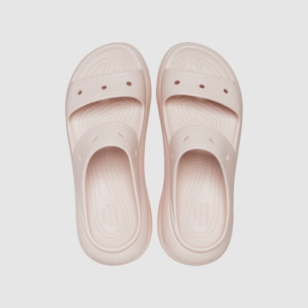 Crocs Crush Sandal Platform Γυναικεια Παντοφλα Σομον