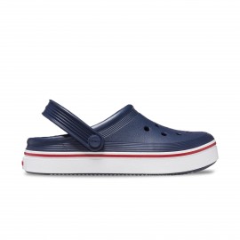 Crocs Off Court Clog Crocband Clean Εφηβικη Παντοφλα - Σαμπο Μπλε