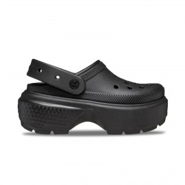 Crocs Stomp Clog Bubble Γυναικειο Σαμπο Μαυρο