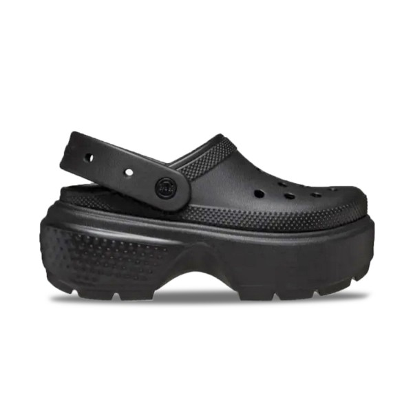 Crocs Stomp Clog Bubble Γυναικειο Σαμπο Μαυρο