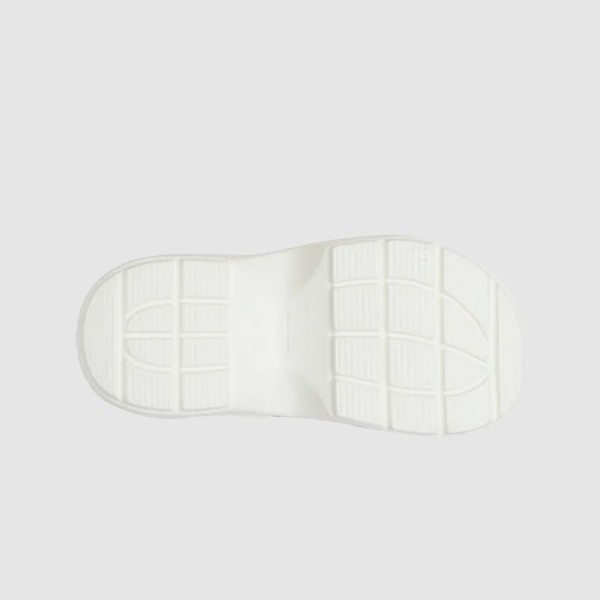 Crocs Stomp Clog Bubble Γυναικειο Σαμπο Λευκο