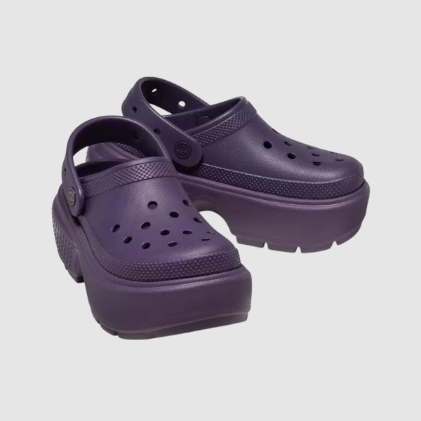 Crocs Stomp Clog Bubble Γυναικειο Σαμπο Μωβ
