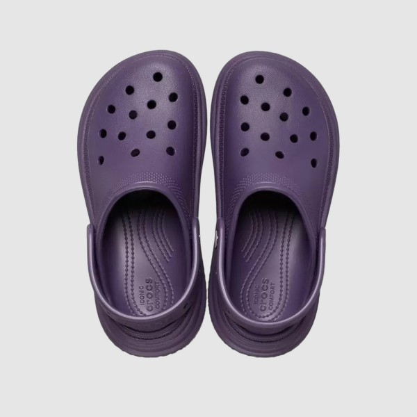 Crocs Stomp Clog Bubble Γυναικειο Σαμπο Μωβ
