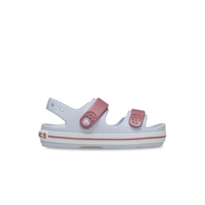 Crocs Crocband Cruiser Logo Παιδικο Πεδιλο Λιλα - Σομον