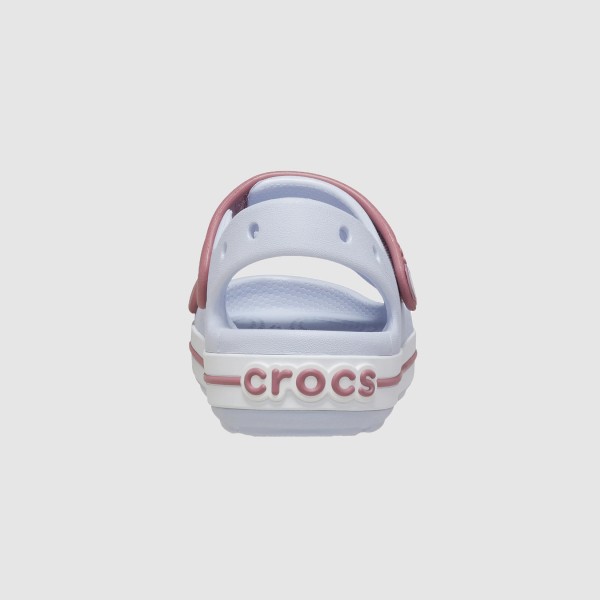 Crocs Crocband Cruiser Logo Παιδικο Πεδιλο Λιλα - Σομον