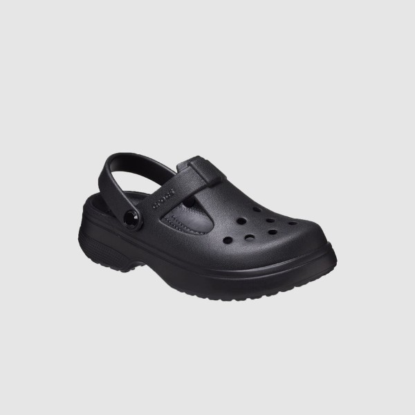 Crocs Classic Mary Jane Clog Παιδικο Σαμπο Μαυρο