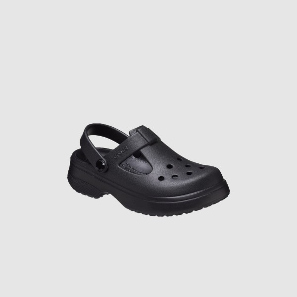 Crocs Classic Mary Jane Clog Βρεφικο Σαμπο Μαυρο