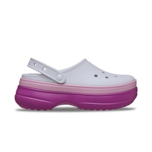 Crocs Classic Stacked Clog Γυναικεια Σαμπο Μωβ
