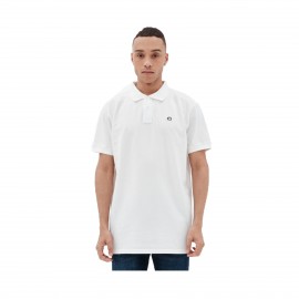 Emerson Classic Polo Ανδρικη Μπλουζα Λευκη