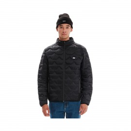 Emerson Puffer Crew Neck Ανδρικο Μπουφαν Μαυρο