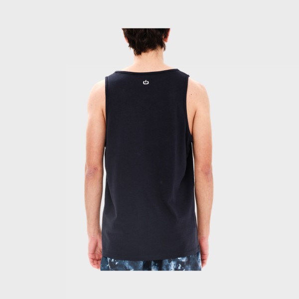 Emerson 100 % Natural Juice Tank Ανδρικη Αμανικη Μπλουζα Μαυρη