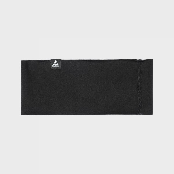 Emerson Polyester Elastic Unisex Περιμετωπιο Μαυρο