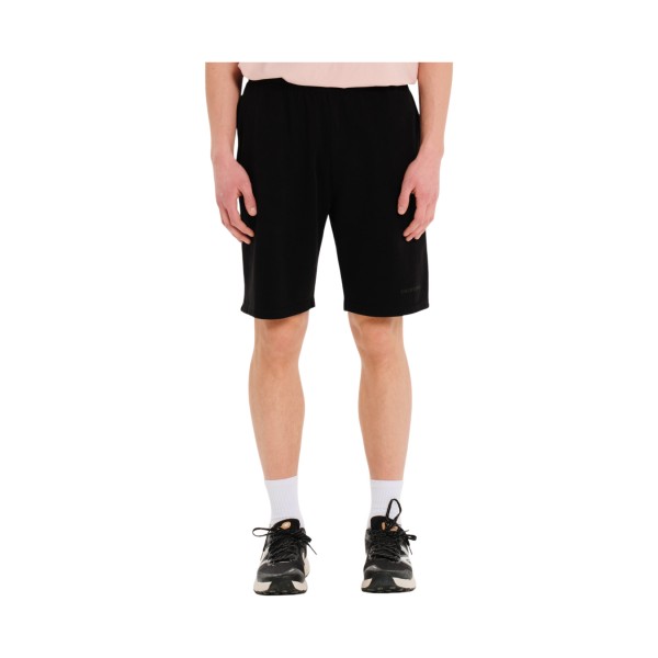 Emerson Classic Sweatshorts Logo Ανδρικη Βερμουδα Μαυρη