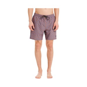 Emerson AOP Print Volley 43CM Recycled Ανδρικο Μαγιο Πορτοκαλι - Μπλε
