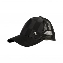 Emerson Printed Demi Curved Trucker Unisex Καπελο Μαυρο